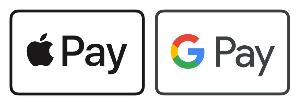 Apple Pay / Google Pay (via Stripe)